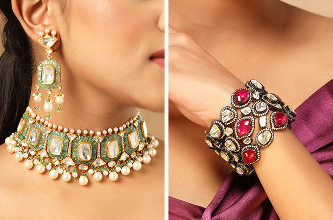 Современные индийские украшения. Фото: thevoiceoffashion.com