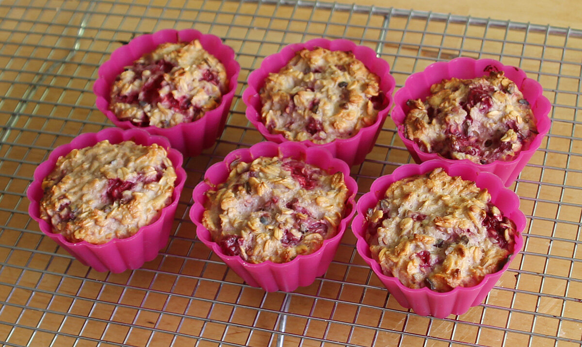 Кексы из овсяных хлопьев