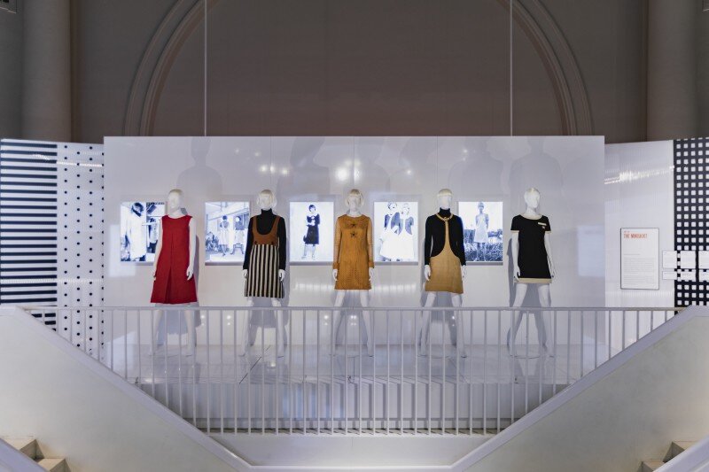 Mary Quant exhibtion at the V&A Museum, photo by Press Office of the V&A Museum