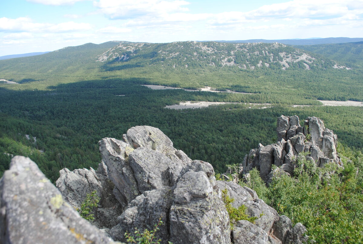 Каменные реки Таганая