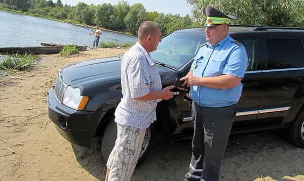 Авто на берегу водоёма: как правильно и по закону избежать штрафа – должен знать каждый рыбак автолюбитель