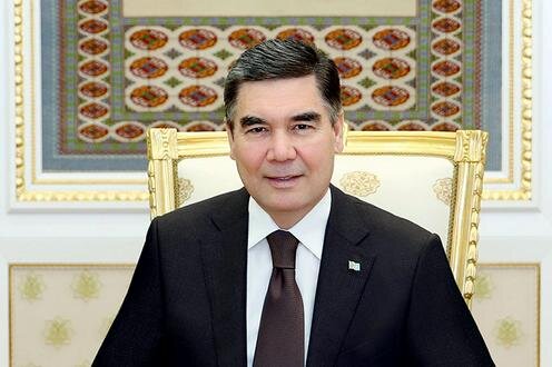 Гурбангулы Бердымухамедов. Фото с сайта Turkmenistan.gov.tm