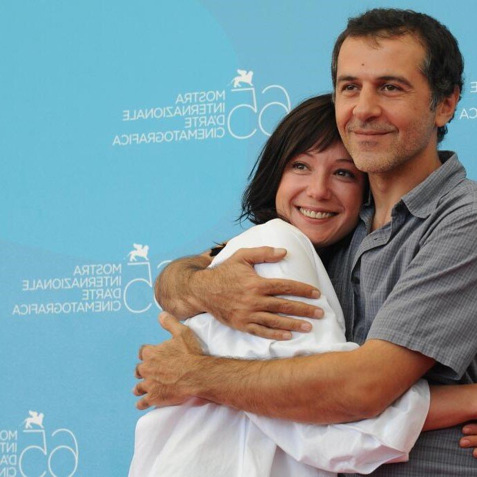 Чулпан и гражданский муж Алексей Дубинин