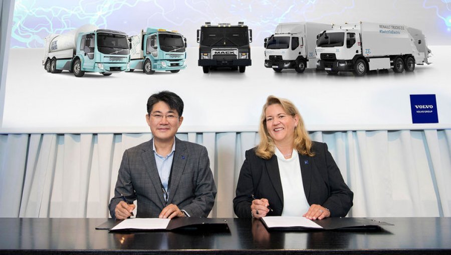 Volvo и Samsung создали стратегический электромобильный альянс
