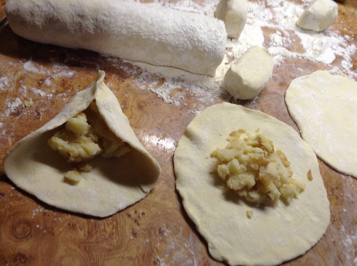 Самса с картошкой!