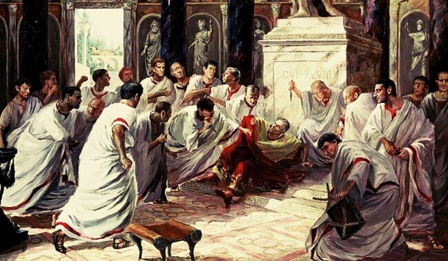 убийство Цезаря, заговор  , история древнего мира