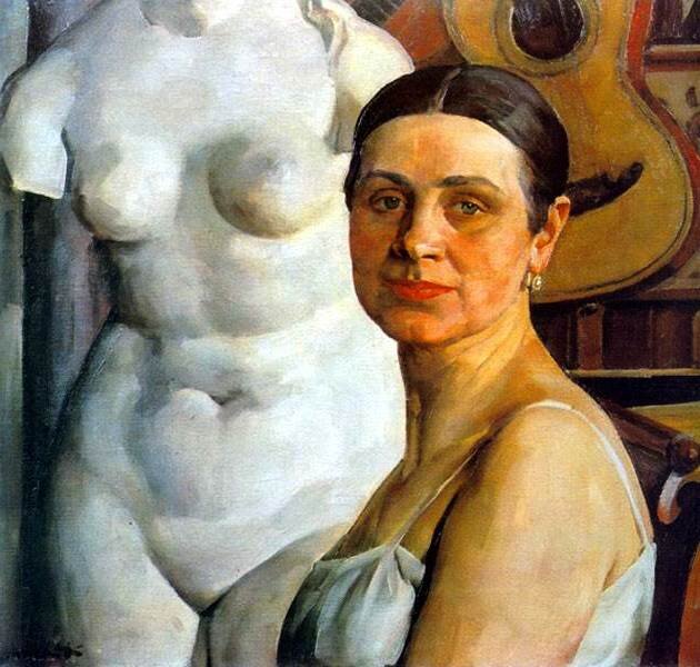 Юон К.Ф., «Портрет жены художника»