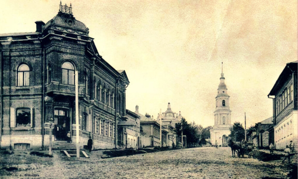 Всехсвятский собор Тулы. Фото нач. XX века.