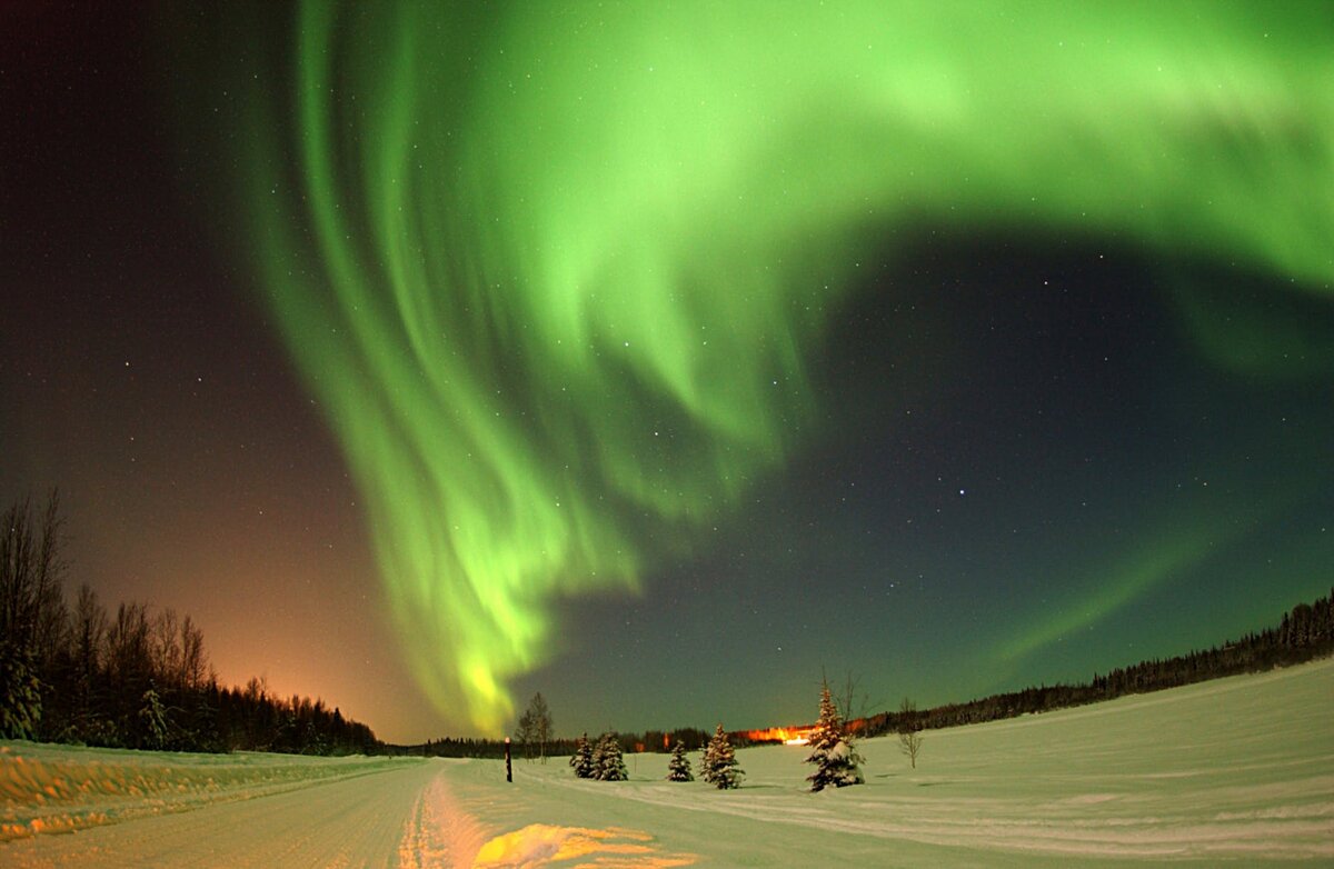 Ionizing radiation: https://www.pexels.com/photo/snow-light-sky-winter-41004/