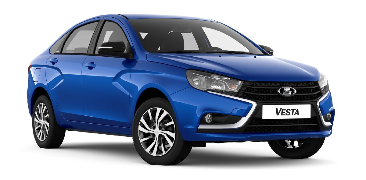 LADA Vesta Exclusive, кстати этот синий цвет тоже новый