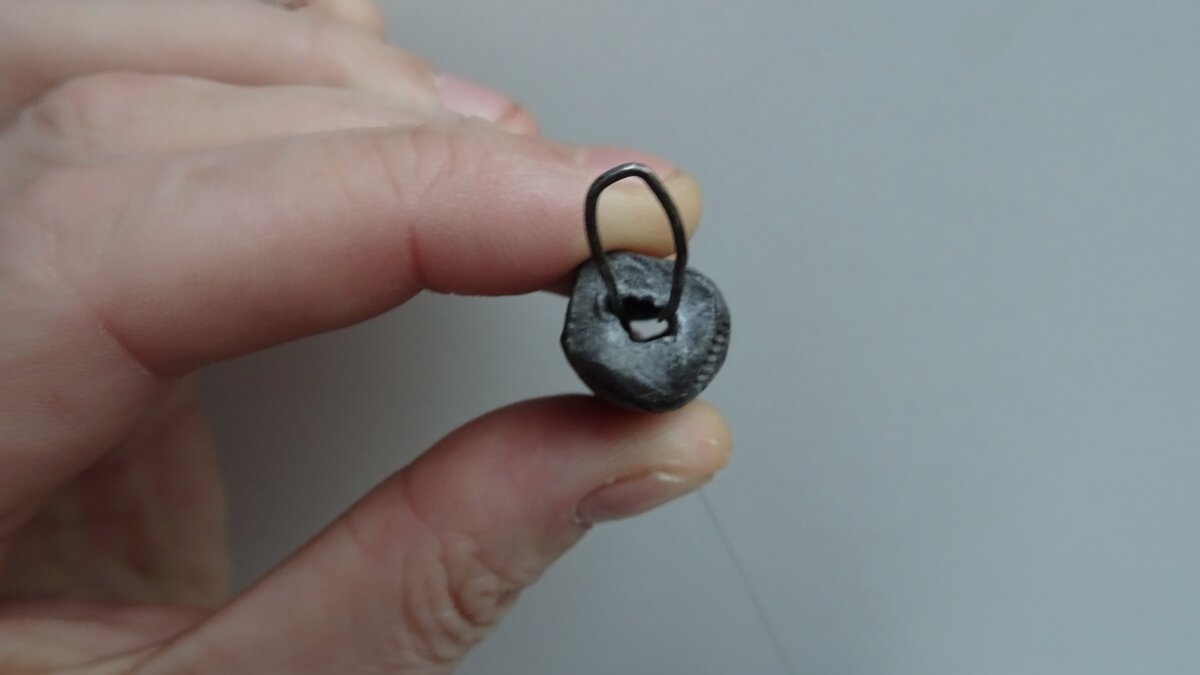 свинец и проволока -  отцеп готов! / фото автора