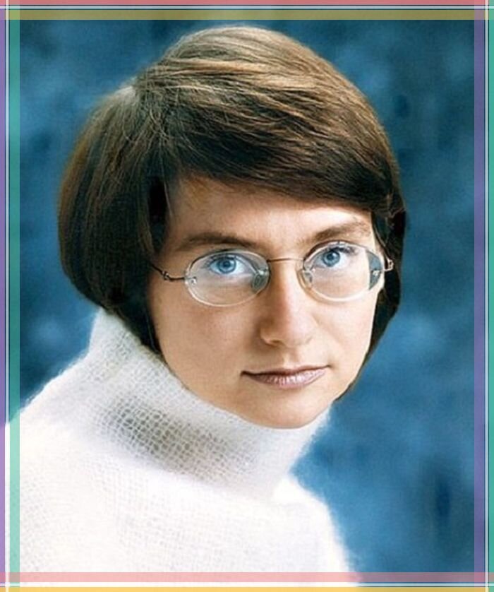 Эвелина Хромченко в молодости.