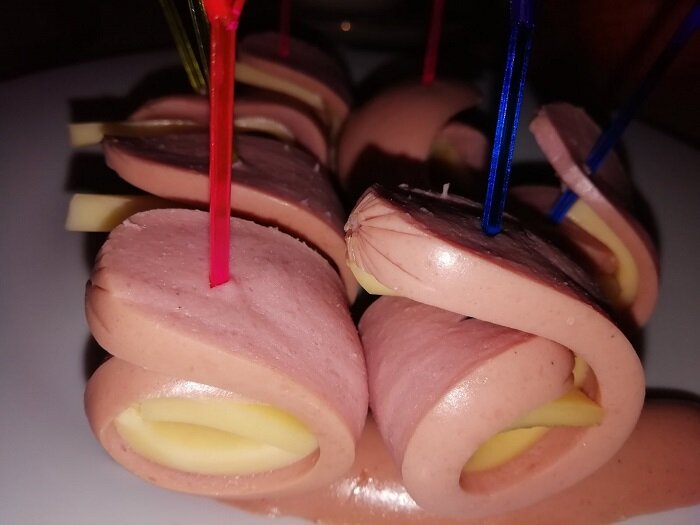 “Улитки” из сосисок, от которых не откажется ни один ребенок