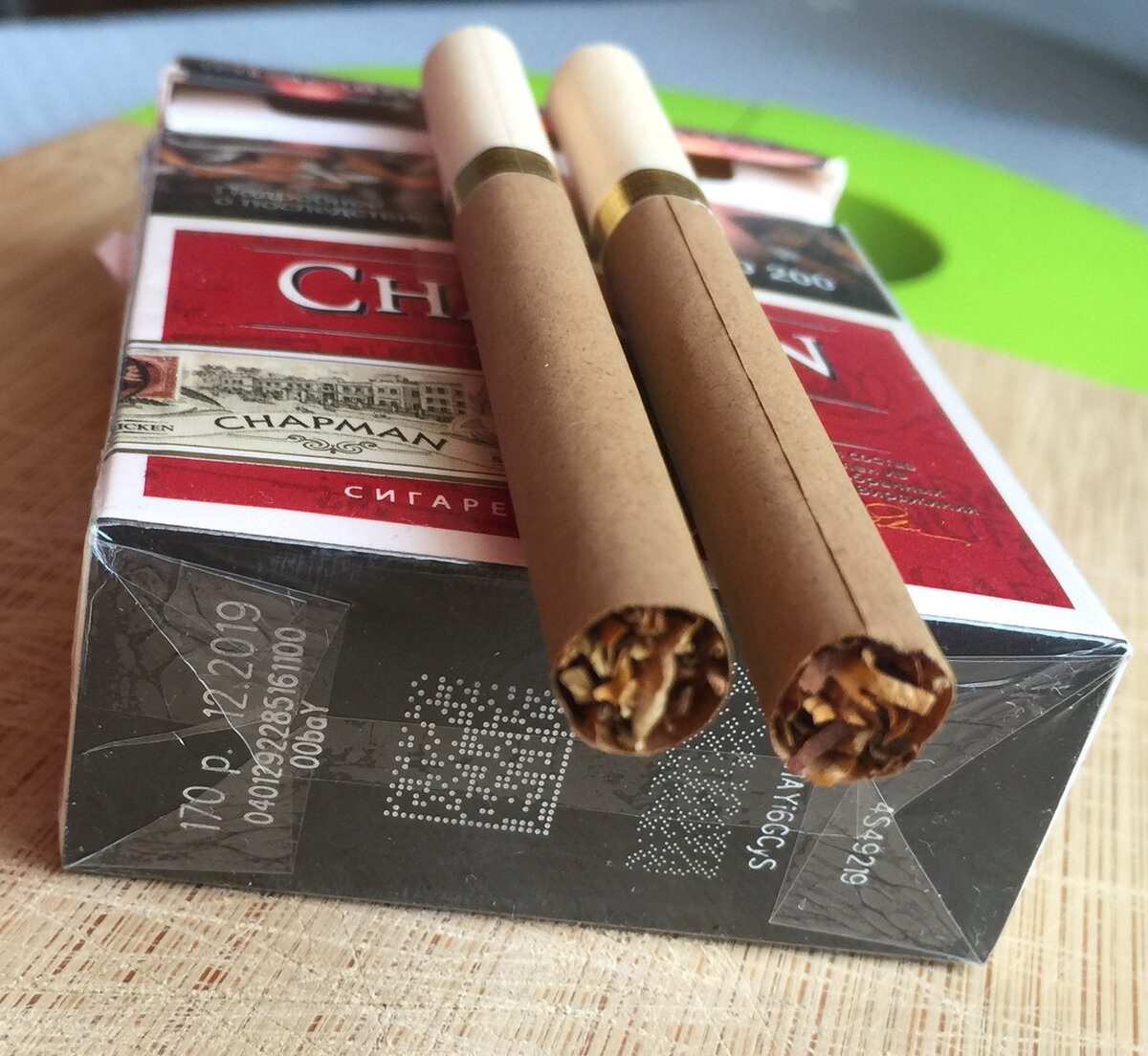 Чапмен сигареты с шоколадом