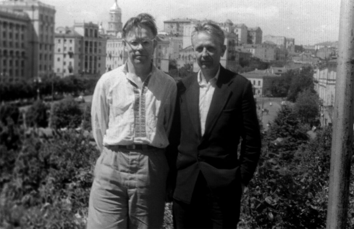 Лукаш с другим известным переводчиком Григорием Кочуром