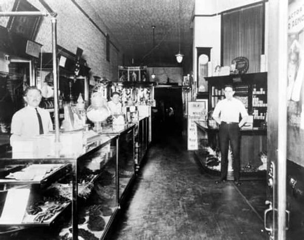 Магазин Макса Фактора 1919 г.
