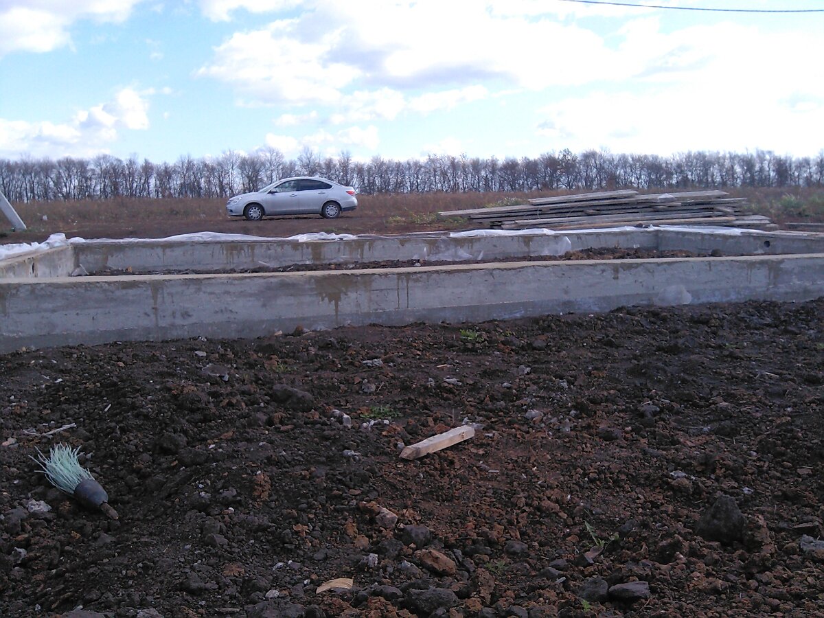 Исследуемый фундамент @Горбунов Сергей Канал Самостройщика СТРОЮ САМ