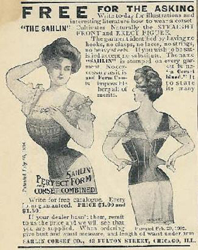 Женский винтажный корсет с принтом