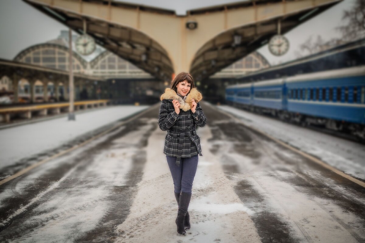 Фотосессия на витебском вокзале