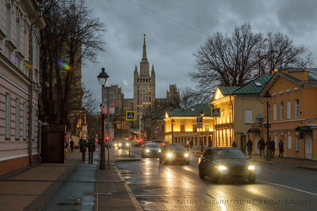 Красивые улицы москвы фото