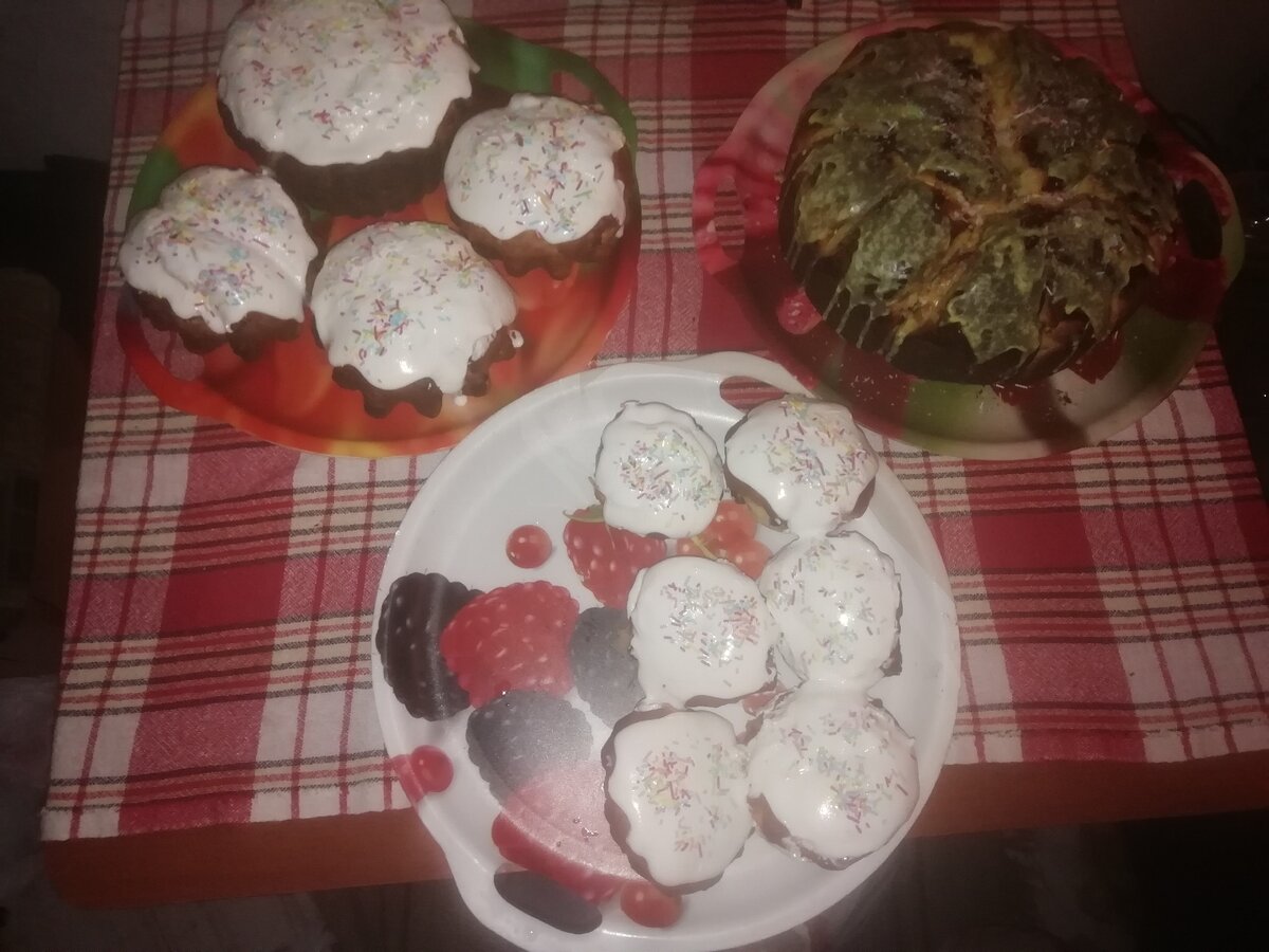 Наша пасхальная выпечка