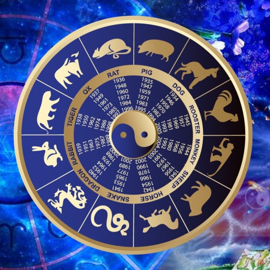 Обычный вид привычного всем годового гороскопа. Картинка с сайта youtube.com