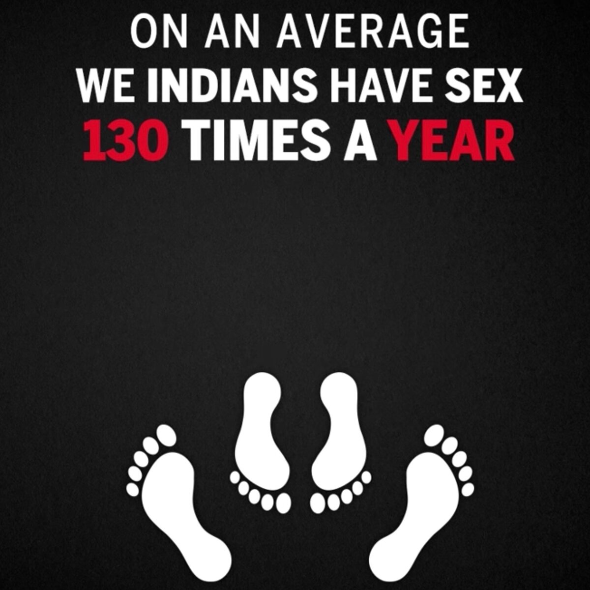 Секс в Индии у каждого 130 раз в год – статистика