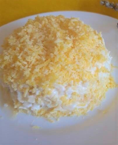 Вкусный и легкий салат.