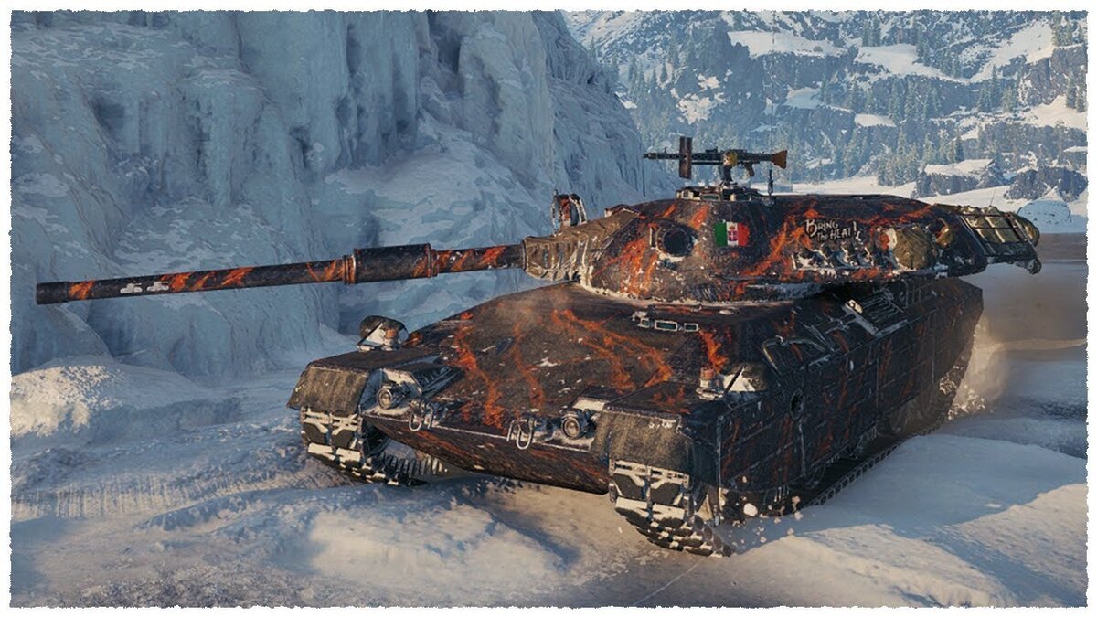 Cкриншот из игры World of Tanks.