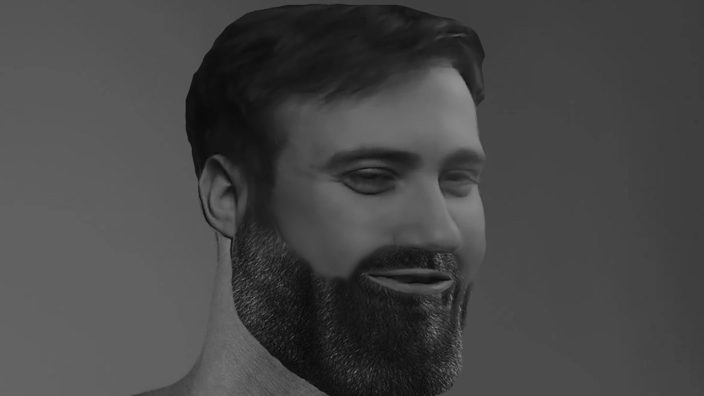 Гига-Дед с минимумом грима