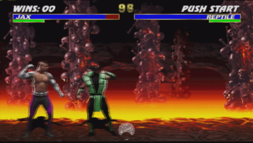 Кадры из игры МК3