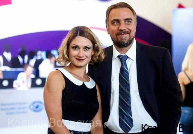 С третьим супругом Иваном 