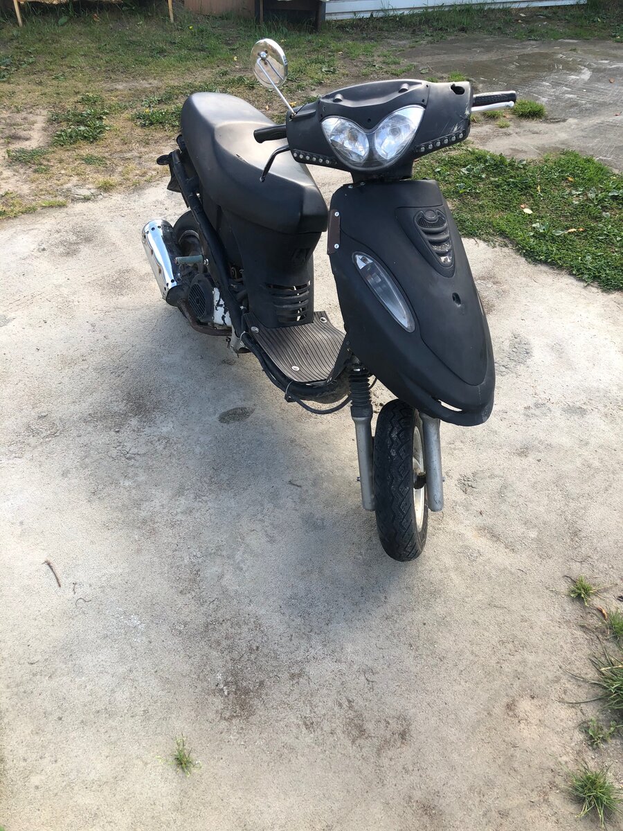  Скутер, марка которого неизвестно до сих пор