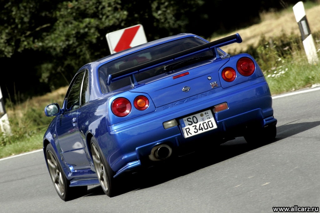 Nissan Skyline gtr r34. 