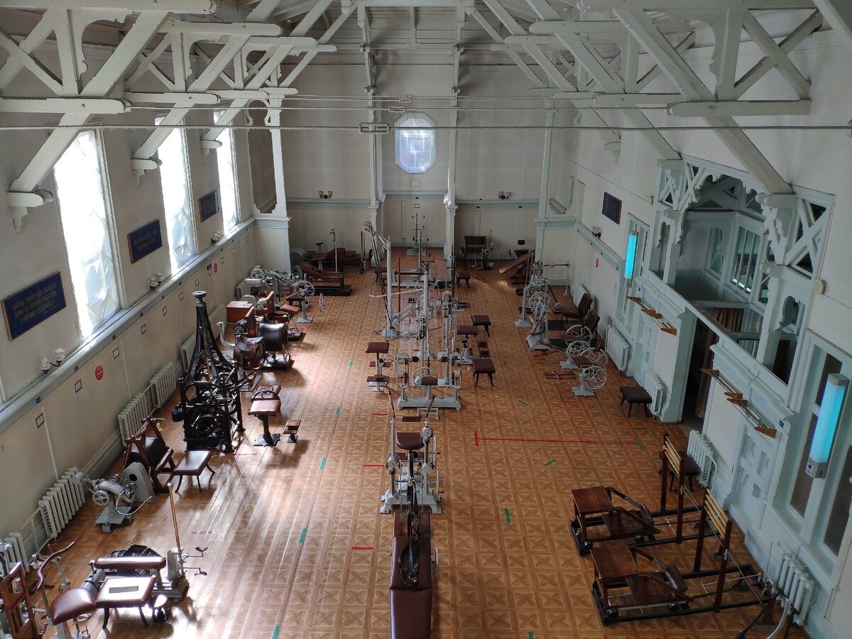 Тренажерный зал, Цандеровский институт механотерапии, Ессентуки