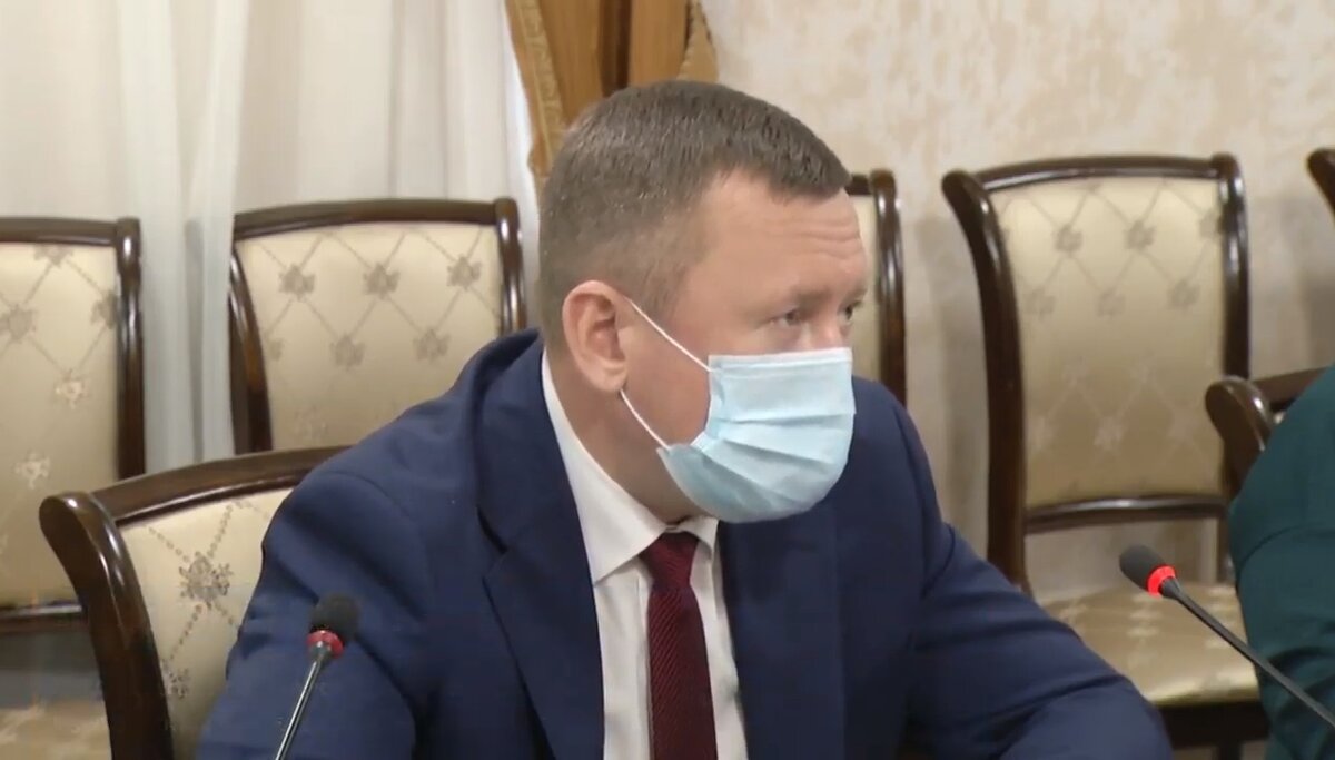 Стоп-кадр с заседания правительства РХ 
