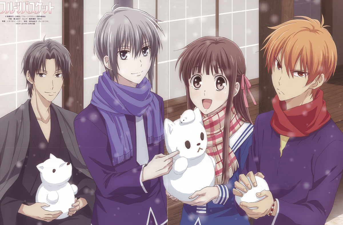 Картинка фруктов аниме 2 сезон