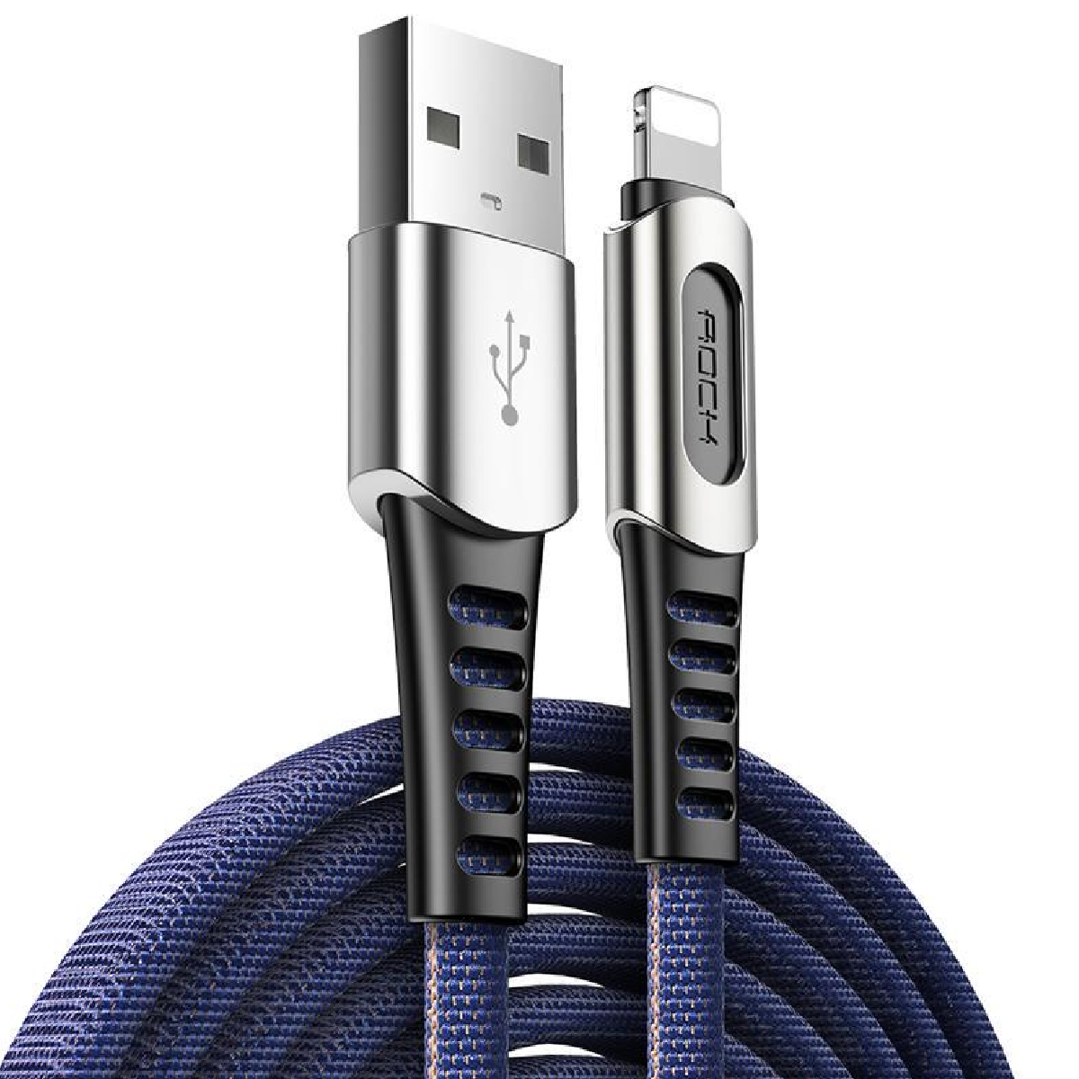 Rock. Кабель для зарядки и передачи данных для Apple