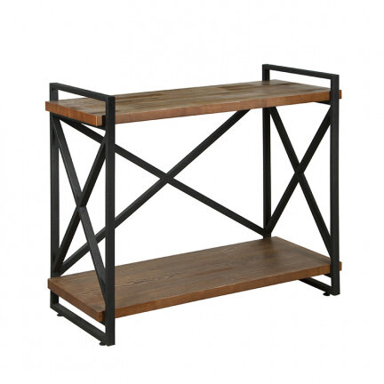 Тумба LOFT №2 (2 полки) Коллекция "Лофт" конструкция из металла и массива https://argusdom.ru/catalog/furniture/tumba-loft-2-2-polki