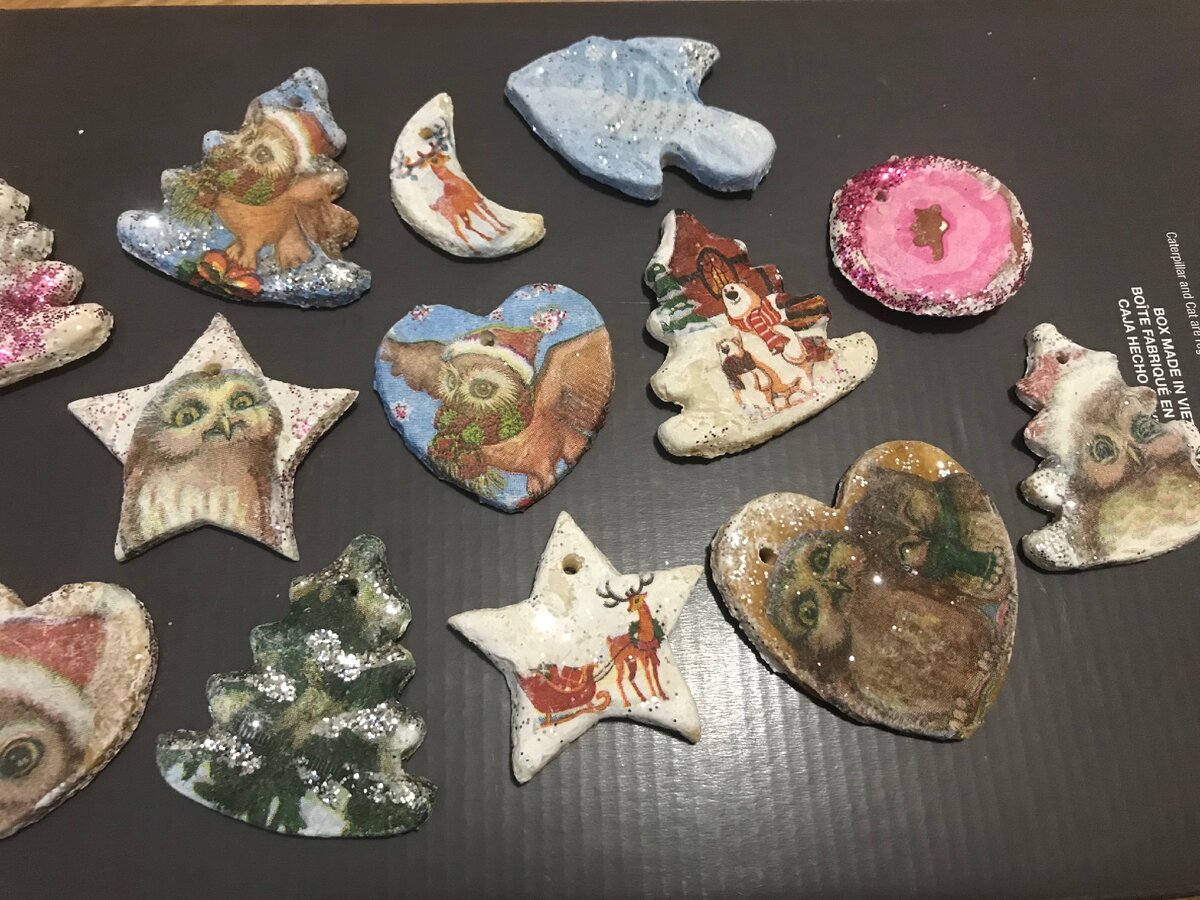 Изготовление новогодних игрушек своими руками. 