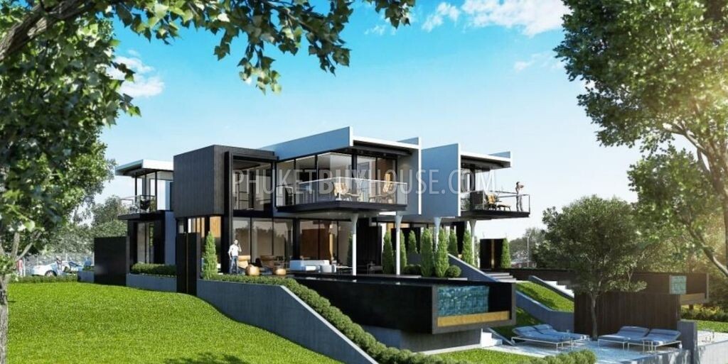 Phuket Buy House | Великолепная виллана 4 спальни с бассейном и видом на море в районе Раваи