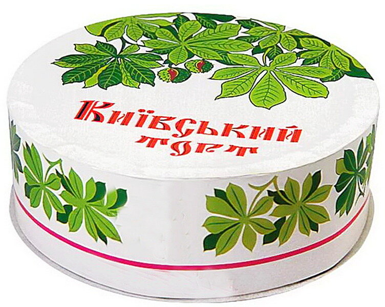 Торты киевский с надписью