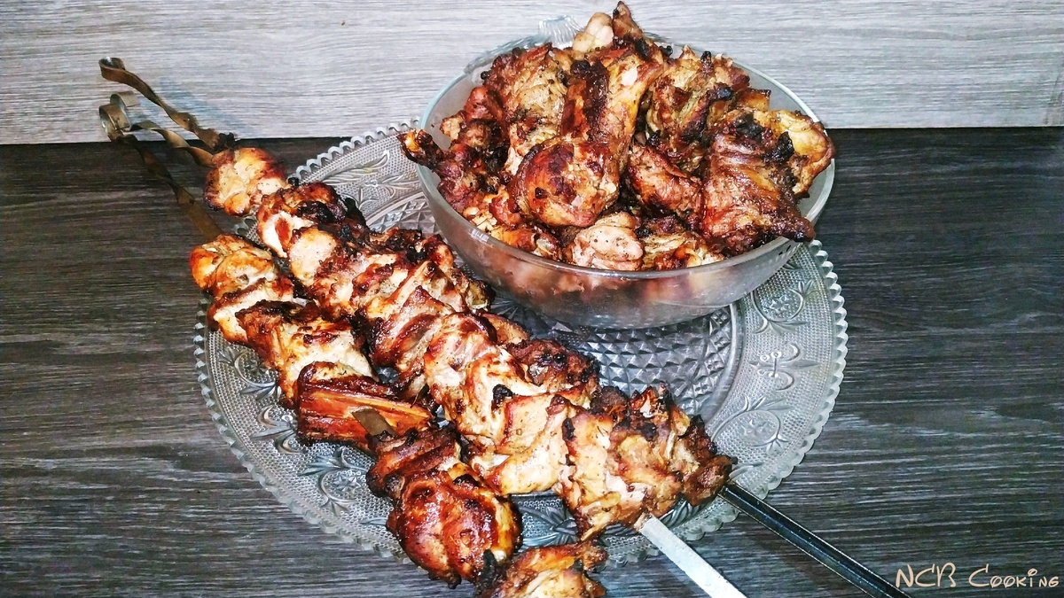 Шашлык из кролика