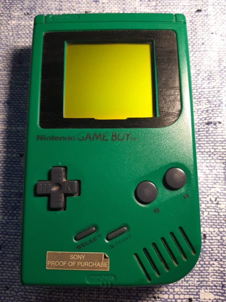 GAME BOY DMG-01 GREEN РЕСТАВРАЦИЯ, ИЗГОТОВЛЕНИЕ НАКЛАДКИ ДИСПЛЕЯ | Console  Collection Modding&Rest. | Дзен