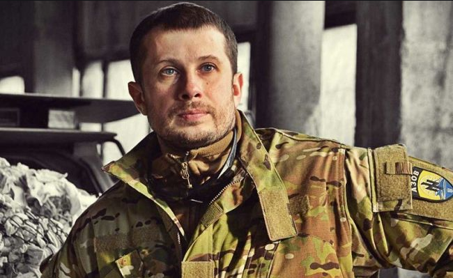 Андрей Билецкий, нынче он полковник полиции.