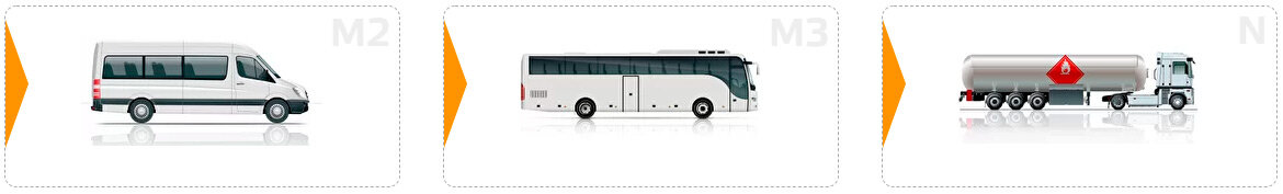Категории транспорта с обязательной установкой тахографа