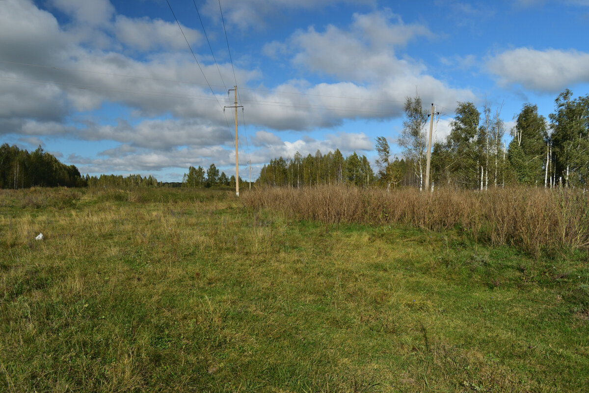 Начало маршрута, чуть в стороне от трассы.