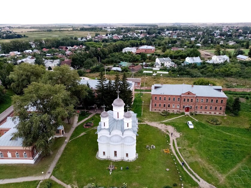 Вид на город с колокольни