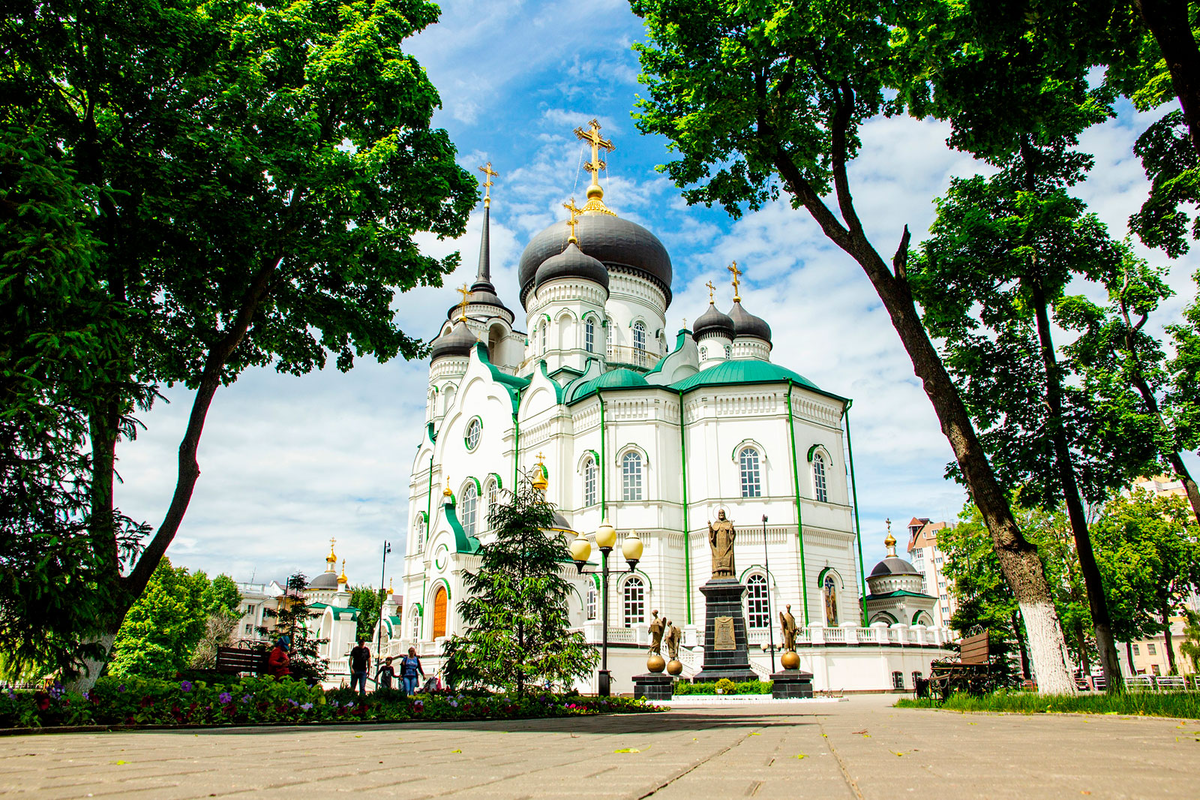 Воронежский кафедральный собор - Благовещенский собор Воронеж (64 фото) . tre-i-