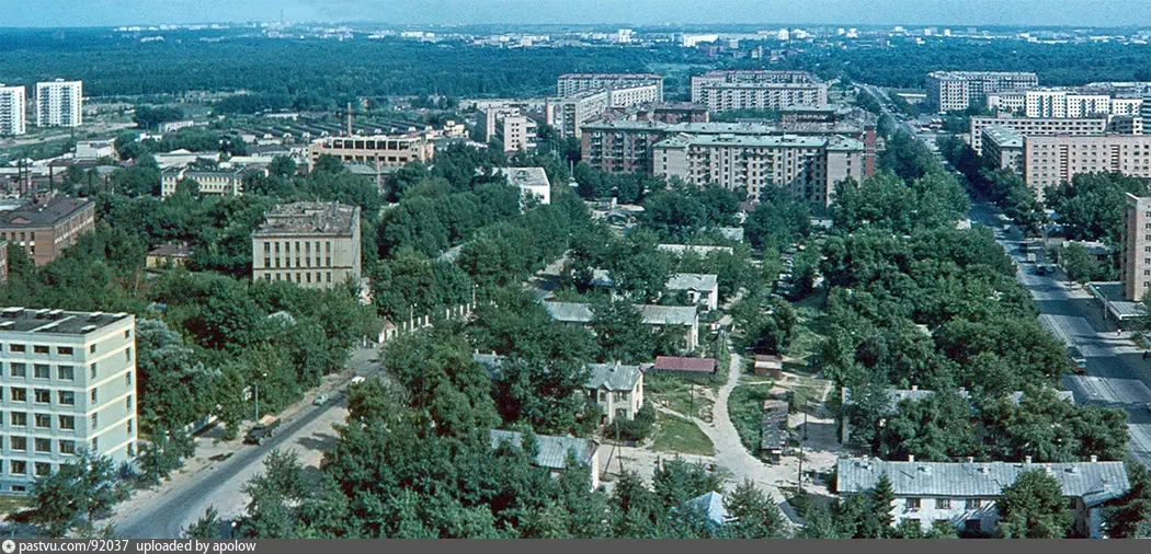 Алексеевский студенческий городок, 1974 г. Автор: Малкин А.К.